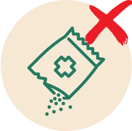 EmmaRelife prebiotic fiber blend badge